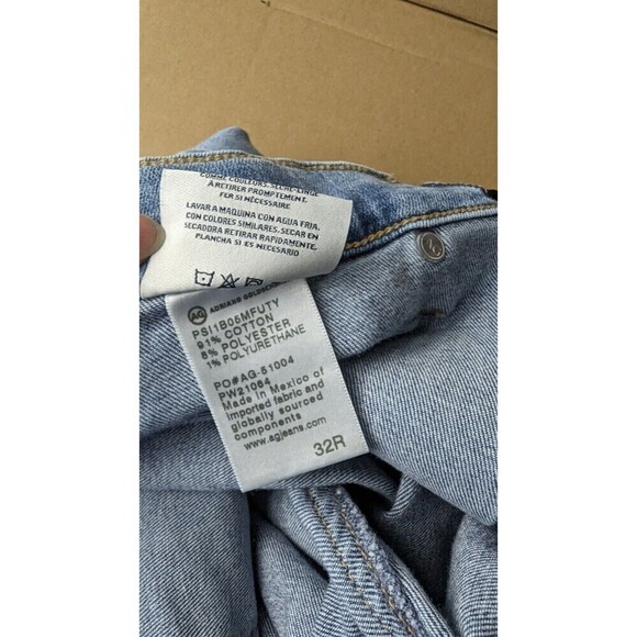 AG Adriano Goldschmied Maternity Prima Cigarette High Waist‎ Leg Jeans Size 32R - Picture 6 of 9